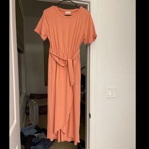 Roolee Taylor Jane Wrap Midi Dress
